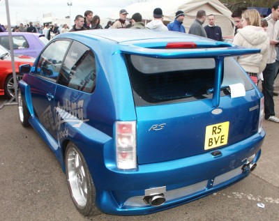 Ford Fiesta 2003 RS Rear Spoiler: click to zoom picture.