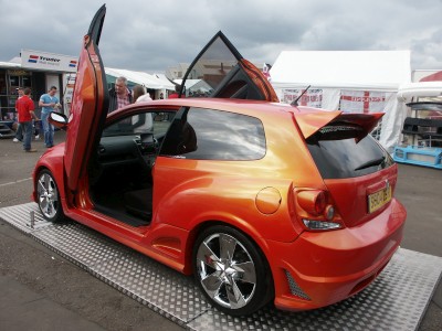 Honda Civic Lambo Doors Rear: click to zoom picture.