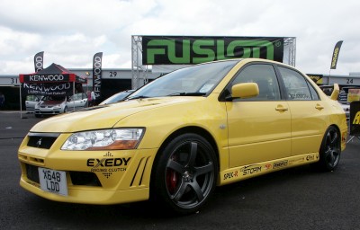 Mitsubishi Evo: click to zoom picture.