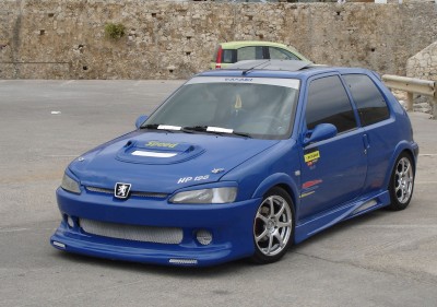 Peugeot 106 Bodykit: click to zoom picture.