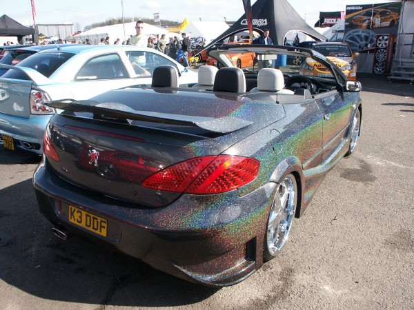 Peugeot 307 CC Rainbow Paint