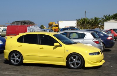 SEAT Tinted Windows: click to zoom picture.