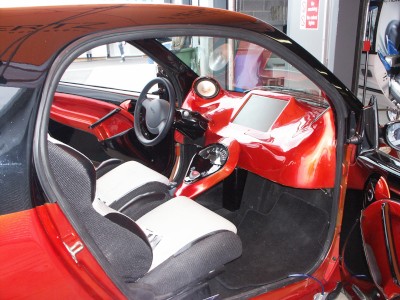 Smart Car Interior: click to zoom picture.