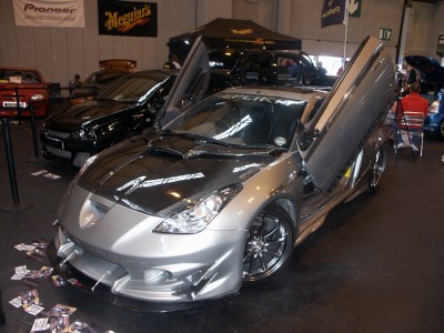 Toyota Celica Scissor Doors: click to zoom picture.