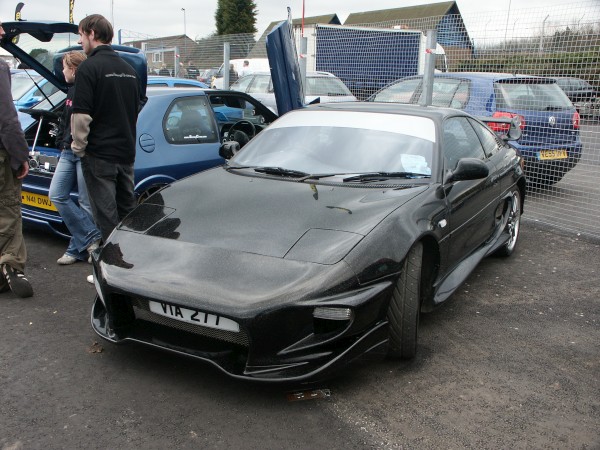 Toyota MR2 Black Modified