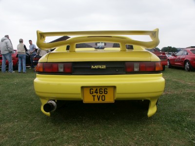 Toyota MR2 Huge Spoiler: click to zoom picture.